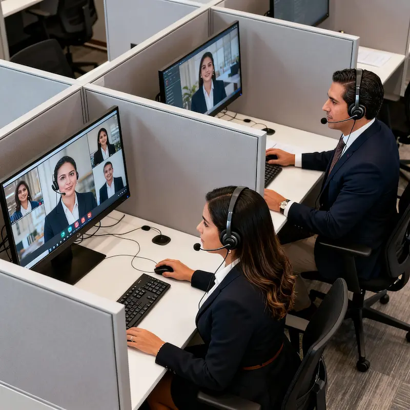 Notario profesional en línea usando video conferencia segura en Florida